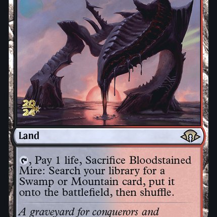 Bloodstained Mire [Modern Horizons 3 Promos] Prerelease Foil