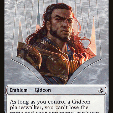Gideon of the Trials Emblem [Amonkhet Tokens] Foil