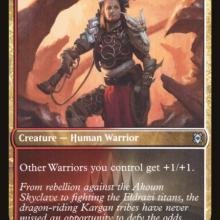 Kargan Warleader [Zendikar Rising]