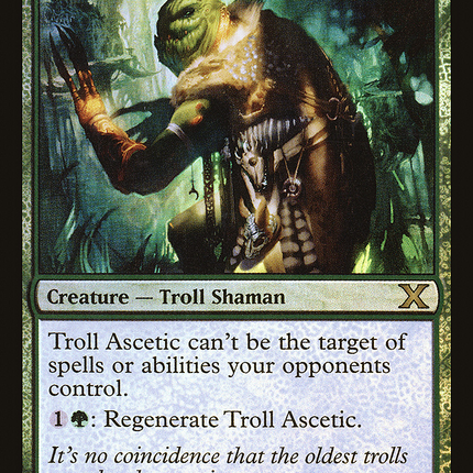 Troll Ascetic [Tenth Edition] Foil