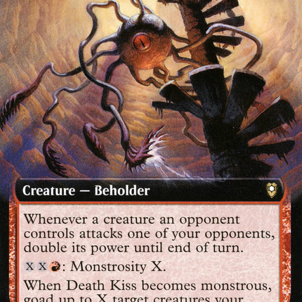 Death Kiss (Extended Art) [Commander Legends: Battle for Baldur's Gate]
