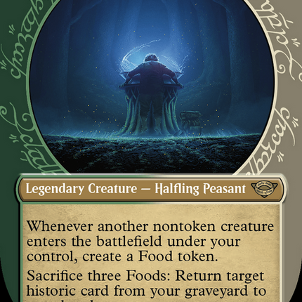 Samwise Gamgee (Showcase) (Borderless) [The Lord of the Rings: Tales of Middle-earth] Surge Foil