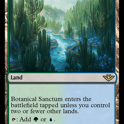 Botanical Sanctum [Outlaws of Thunder Junction] Foil