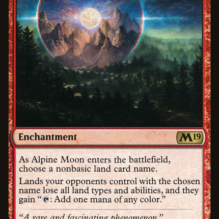 Alpine Moon [The List]