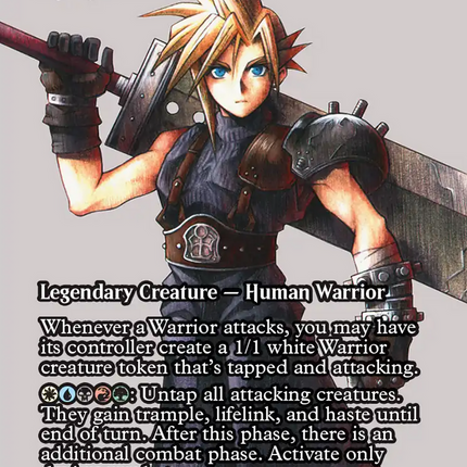 Cloud Strife - Najeela, the Blade-Blossom (Showcase) [FINAL FANTASY: Through the Ages]