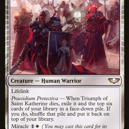 Triumph of Saint Katherine (miracle) [Warhammer 40,000 Commander]