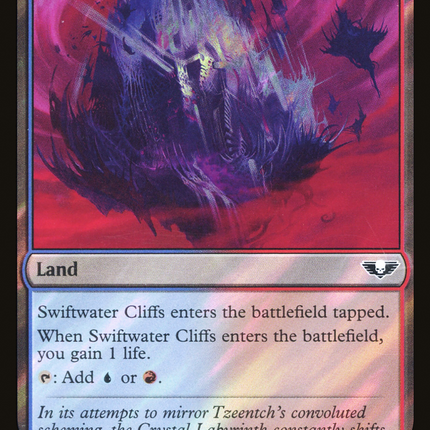 Swiftwater Cliffs [Warhammer 40,000 Commander] Surge Foil