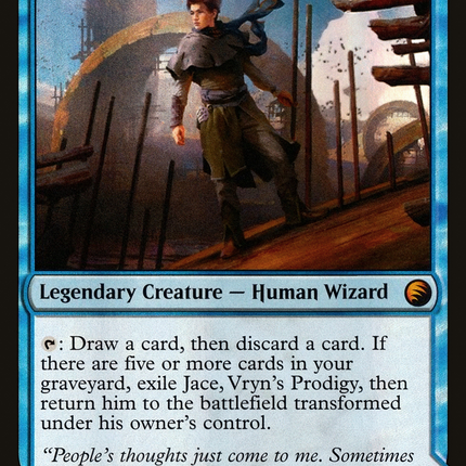 Jace, Vryn's Prodigy // Jace, Telepath Unbound [From the Vault: Transform] Foil