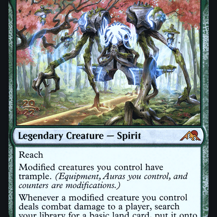 Kodama of the West Tree [Kamigawa: Neon Dynasty Promos] Prerelease Foil