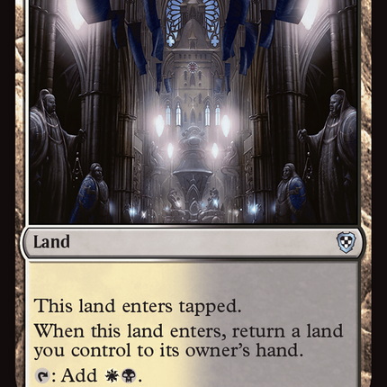 Orzhov Basilica [Commander: Aetherdrift]