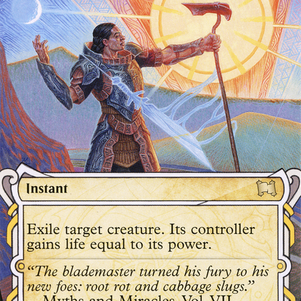 Swords to Plowshares (Showcase) [Strixhaven Mystical Archive] Foil