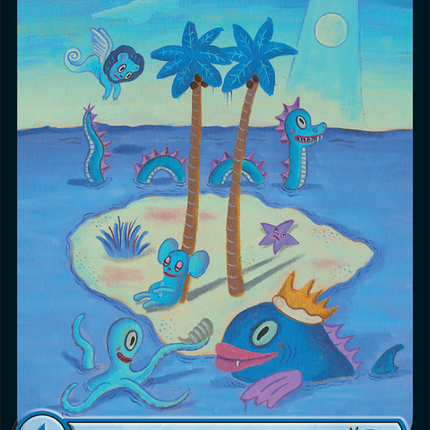 Island (1383) (Full Art) [Secret Lair Drop]