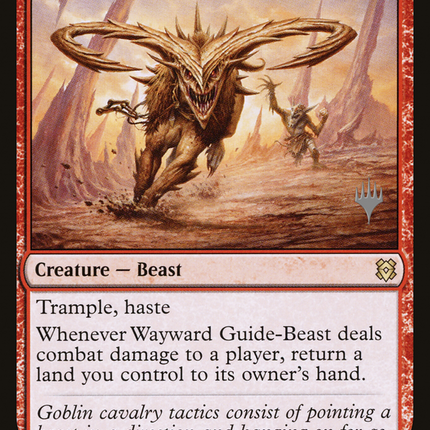 Wayward Guide-Beast [Zendikar Rising Promos]