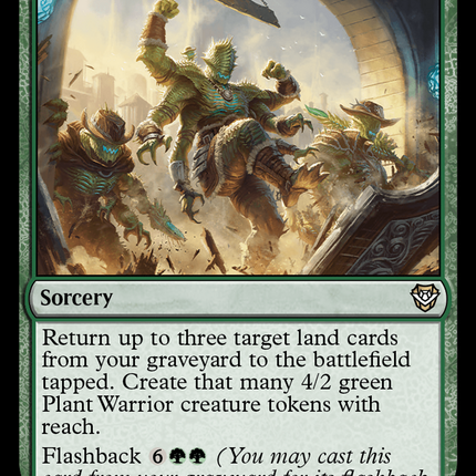 Vengeful Regrowth [Outlaws of Thunder Junction Commander] Foil
