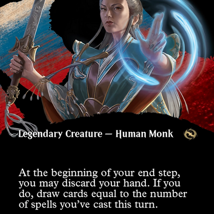 Narset, Jeskai Waymaster (Borderless) [Tarkir: Dragonstorm] Foil