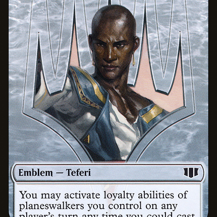 Teferi, Temporal Archmage Emblem [Commander 2014 Tokens]