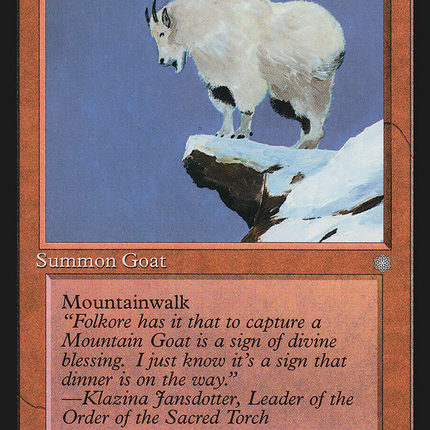 Mountain Goat [Ice Age]
