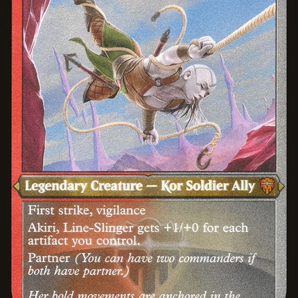 Akiri, Line-Slinger [Commander Legends] Etched Foil