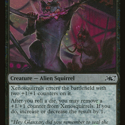 Xenosquirrels [Unfinity] Galaxy Foil