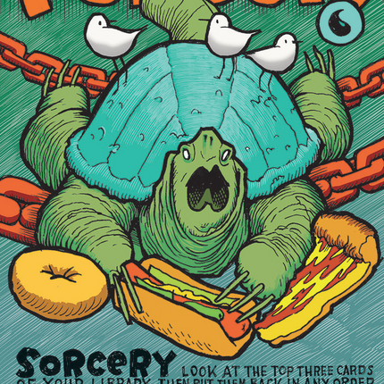 Ponder (borderless) (Borderless) [Secret Lair Showdown]
