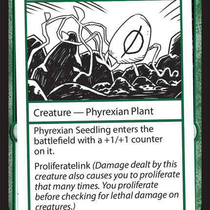 Phyrexian Seedling [Mystery Booster 2]