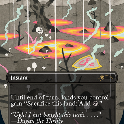 Rain of Filth (Borderless) [Secret Lair Drop]