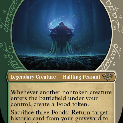 Samwise Gamgee (Showcase) (Borderless) [The Lord of the Rings: Tales of Middle-earth]