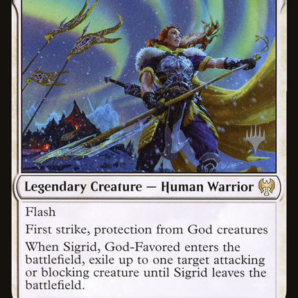 Sigrid, God-Favored [Kaldheim Promos]