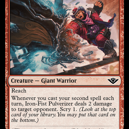 Iron-Fist Pulverizer [Outlaws of Thunder Junction] Foil