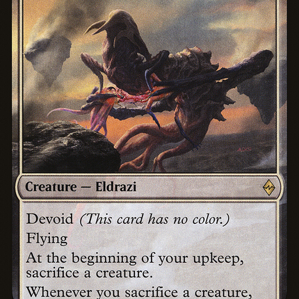 Smothering Abomination (devoid) [Battle for Zendikar]