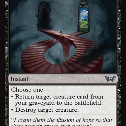 Live or Die [Duskmourn: House of Horror] Foil