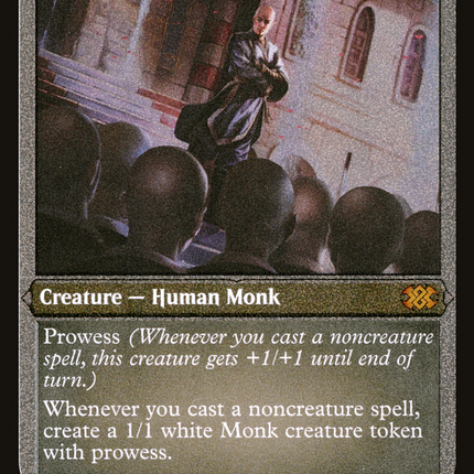 Monastery Mentor [Double Masters 2022] Etched Foil