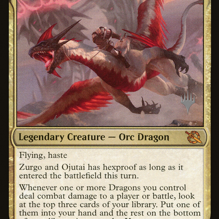 Zurgo and Ojutai [March of the Machine Promos]