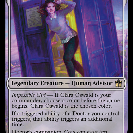 Clara Oswald [Doctor Who] Surge Foil
