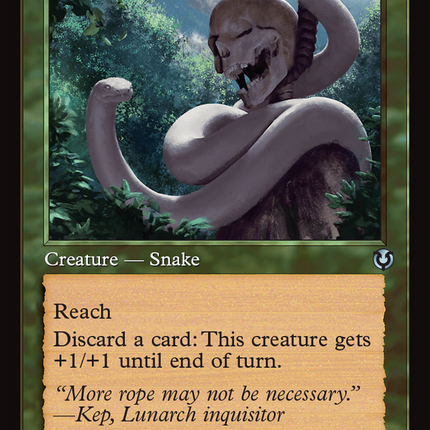 Noose Constrictor (Retro Frame) [Innistrad Remastered] Foil
