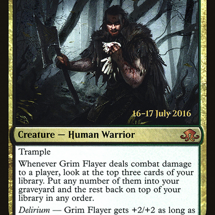 Grim Flayer [Eldritch Moon Promos] Prerelease Foil