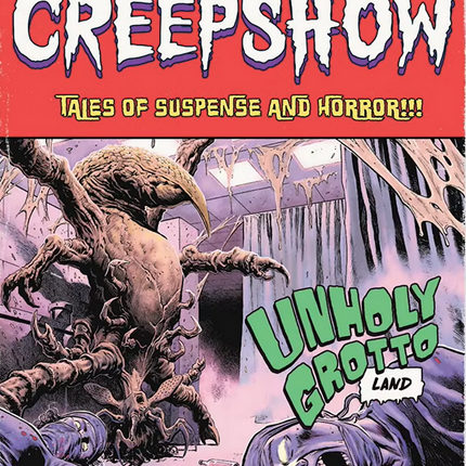 Unholy Grotto // Unholy Grotto (Full Art) (Borderless) [Secret Lair Drop]