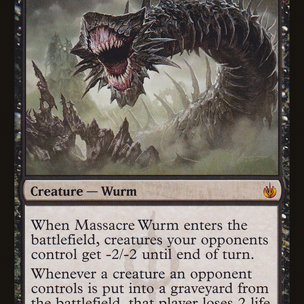 Massacre Wurm [Mirrodin Besieged]
