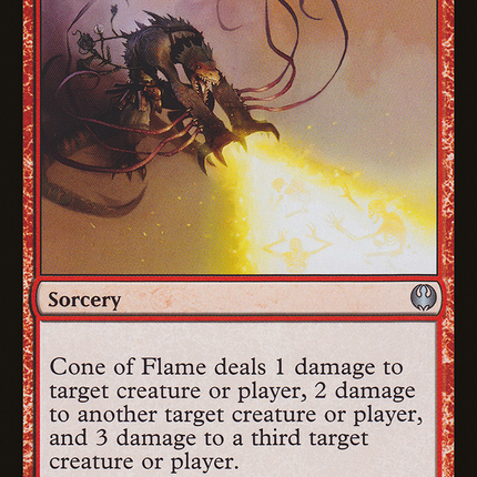Cone of Flame [Duel Decks: Knights vs. Dragons]