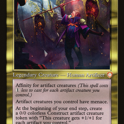 Urza, Chief Artificer (Retro) [The Brothers' War Commander] Foil
