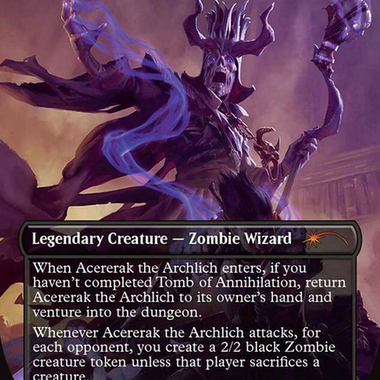 Acererak the Archlich (Borderless) [Secret Lair Drop] Foil