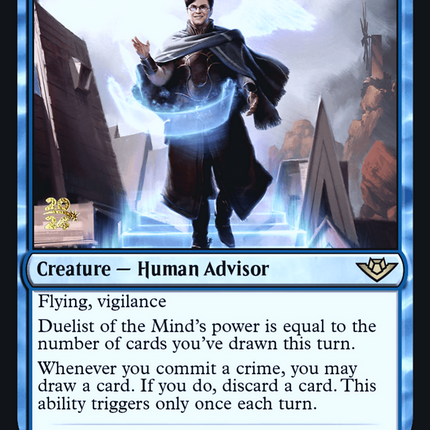 Duelist of the Mind [Outlaws of Thunder Junction Promos] Prerelease Foil