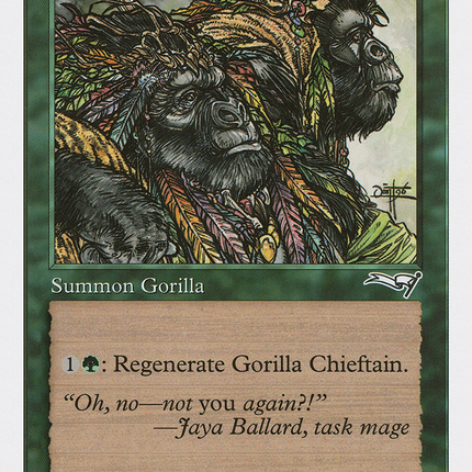 Gorilla Chieftain [Anthologies]