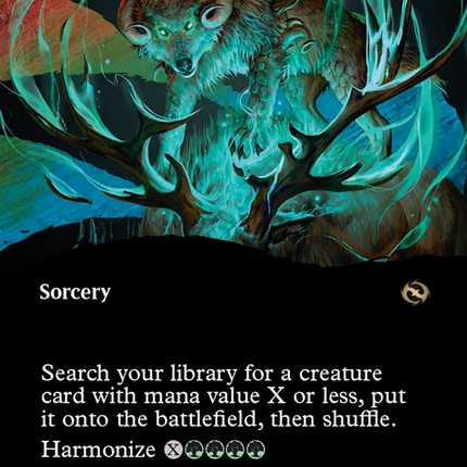 Nature's Rhythm (Borderless) [Tarkir: Dragonstorm] Foil