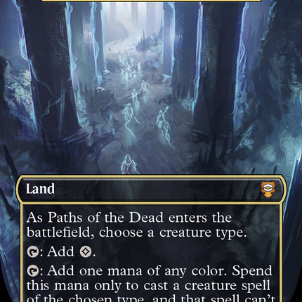Cavern of Souls (Borderless) [Tales of Middle-earth Commander] Surge Foil