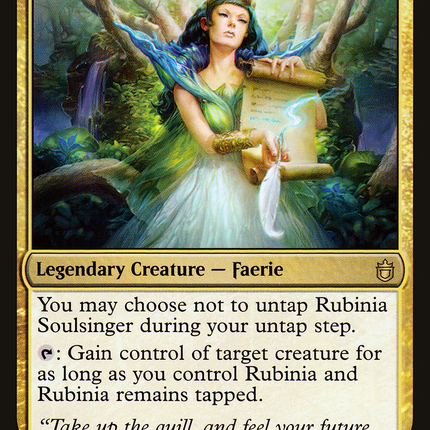 Rubinia Soulsinger [Commander Anthology]