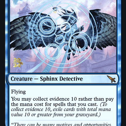 Conspiracy Unraveler [Murders at Karlov Manor Promos] Prerelease Foil