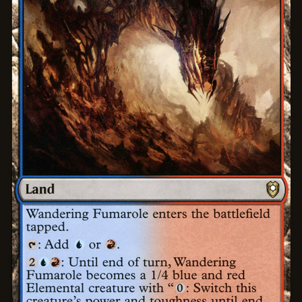 Wandering Fumarole [Commander Legends: Battle for Baldur's Gate]