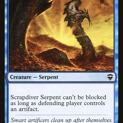 Scrapdiver Serpent [Commander Legends]