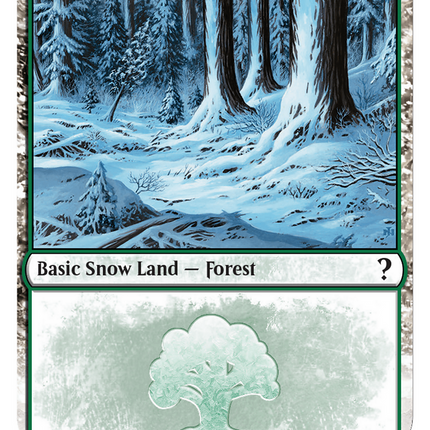 Snow-Covered Forest [Mystery Booster 2]